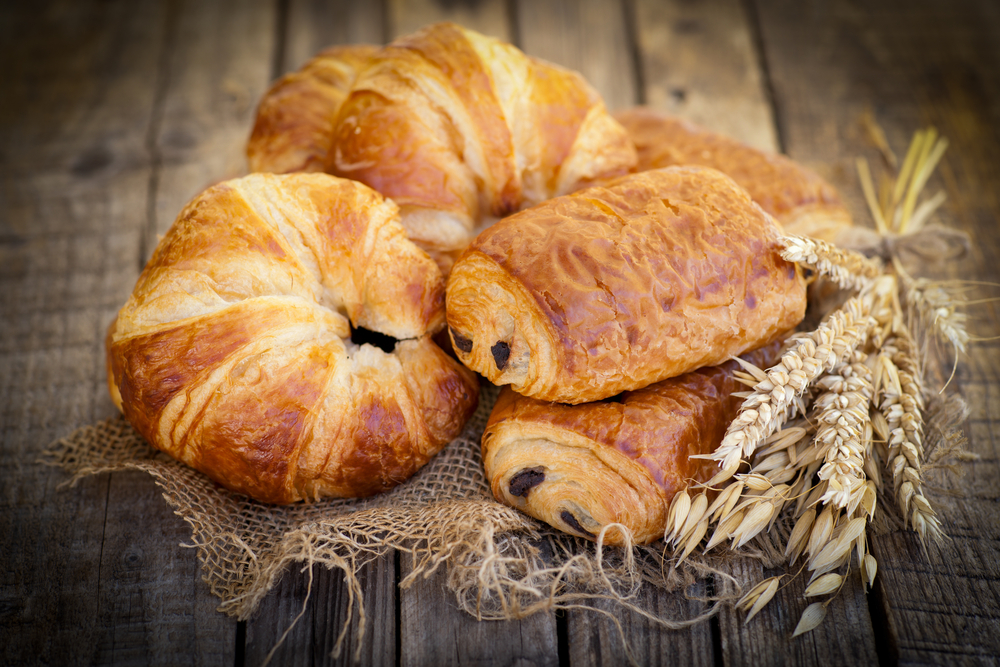 パン・オ・ショコラとクロワッサン